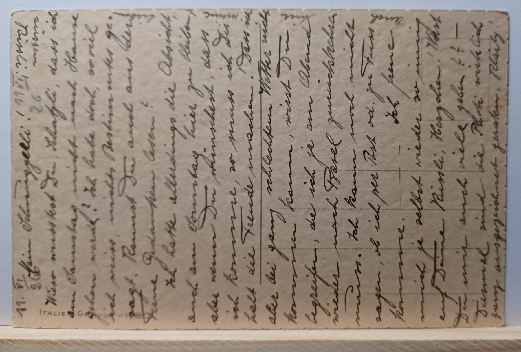 Cartoline postali: Künstlerkarte Landschaft, 1926 – Usato da Aarau Rohr venduto da mgvw 2