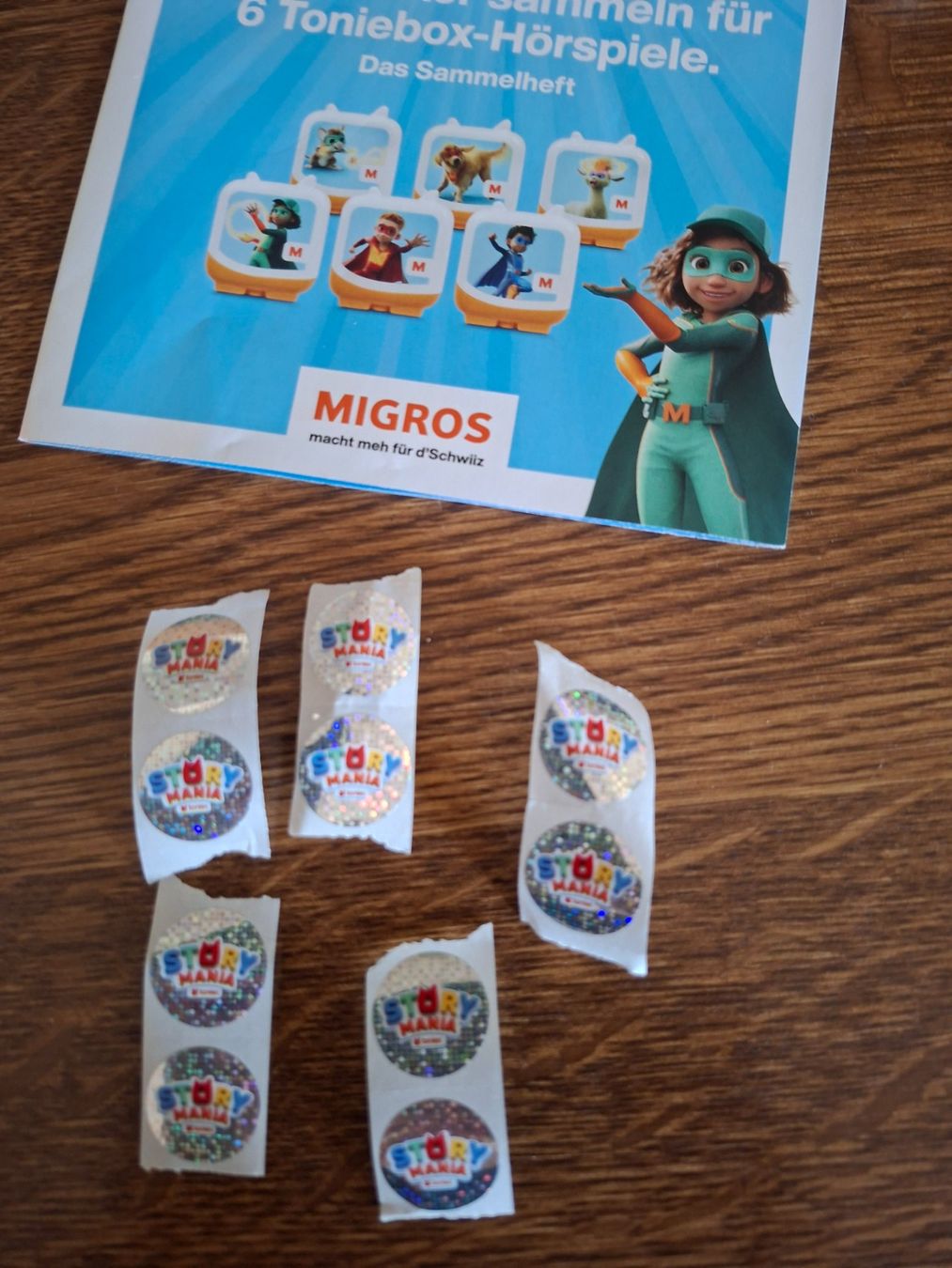Migros Raccolte di bollini & punti: Migros Toniebox Stickers – Usato da Dietikon venduto da riccidelila 1