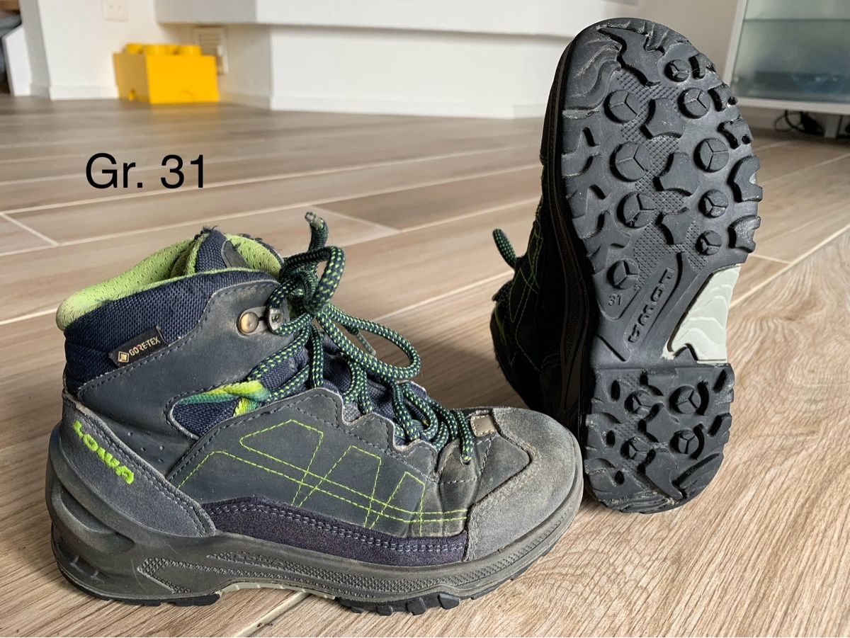 Lowa Scarpe per ragazzi: Lowa Wanderschuhe Kinder, Gr. 31 mit Goretex – Usato da Rudolfstetten venduto da Joyw