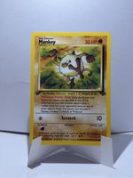 Pokémon Karte Mankey / Menki 1. Edition (Jungle 55/64)