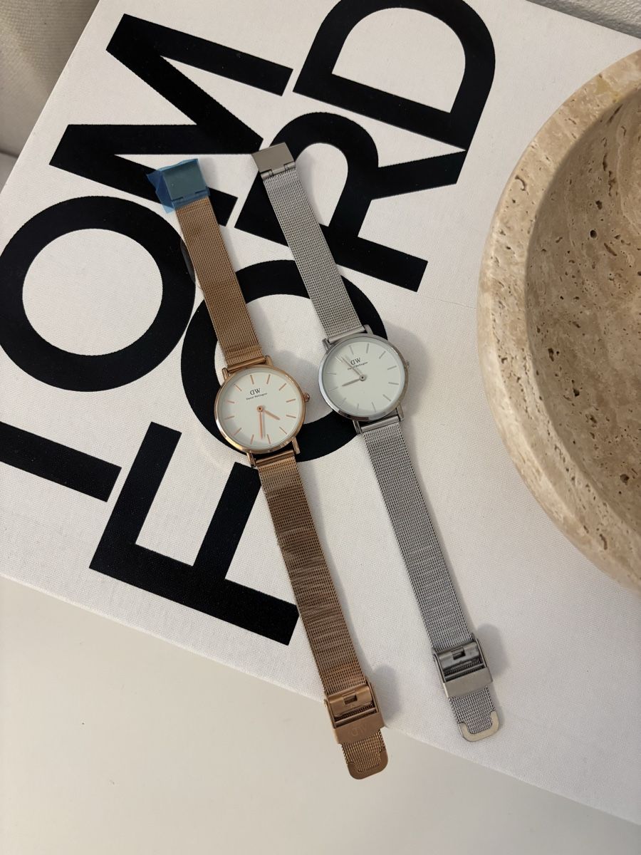 Daniel Wellington Orologi: Daniel Wellington Two Watches Silver & Rose Gold – Nuovo (secondo la descrizione) da Horgen venduto da lme_8kj7