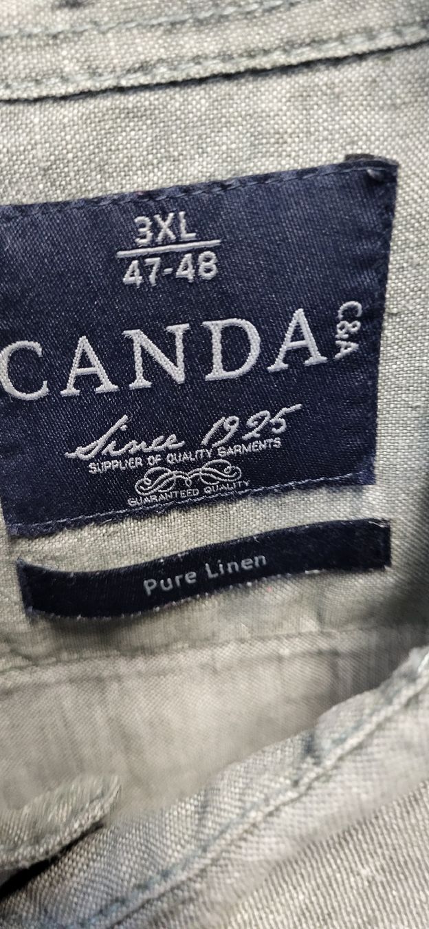 Chemises: Canda Leinenhemd, Herren, Gr. 3XL – D'occasion à Figino par mayam63 1