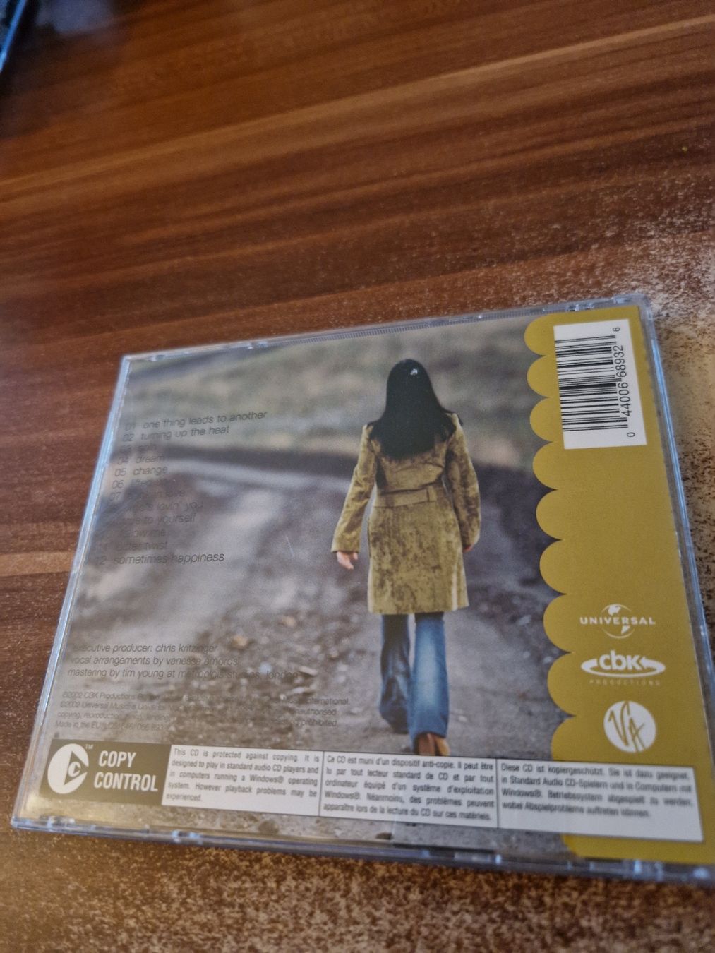 CD: Vanessa Amorosi - Change – Usato da Wattenwil venduto da Mage66 1