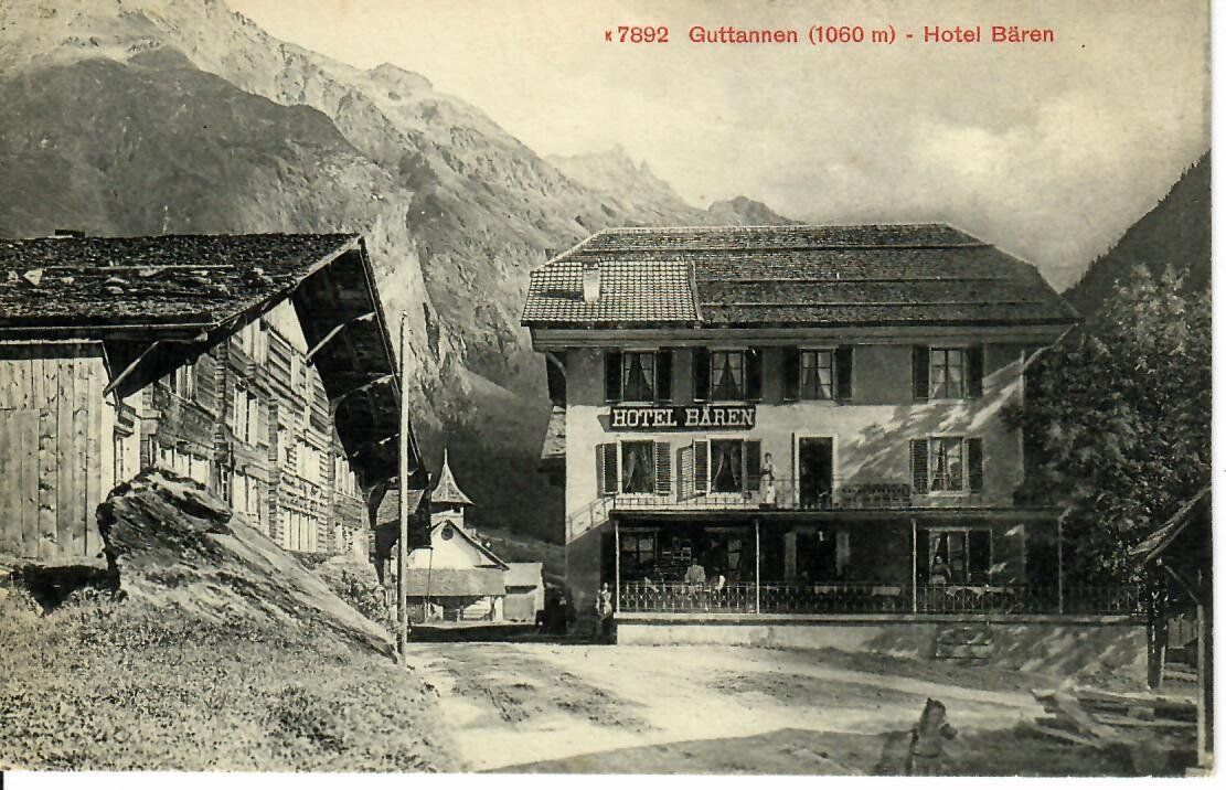 Cartoline postali: Guttannen Hotel Bären 1916 – Usato da Hochdorf venduto da Ziegel-16