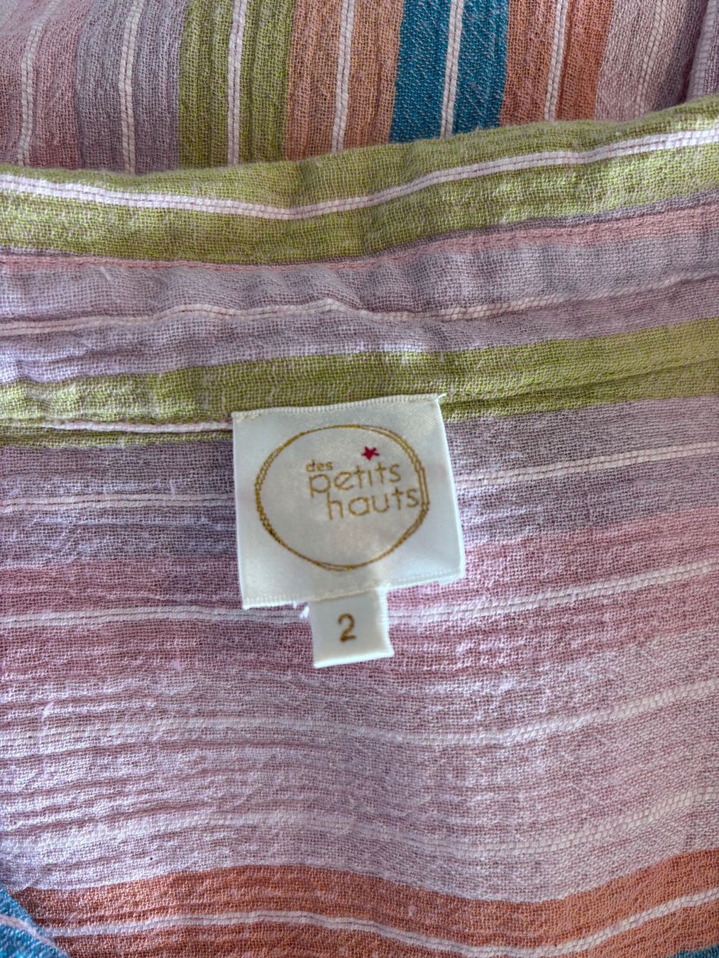 Des Petits Hauts Blusen: DES PETIT HAUTS "ERICOLA" gestreifte Bluse Gr. 2 – Gebraucht aus Zürich von missmodernage 8