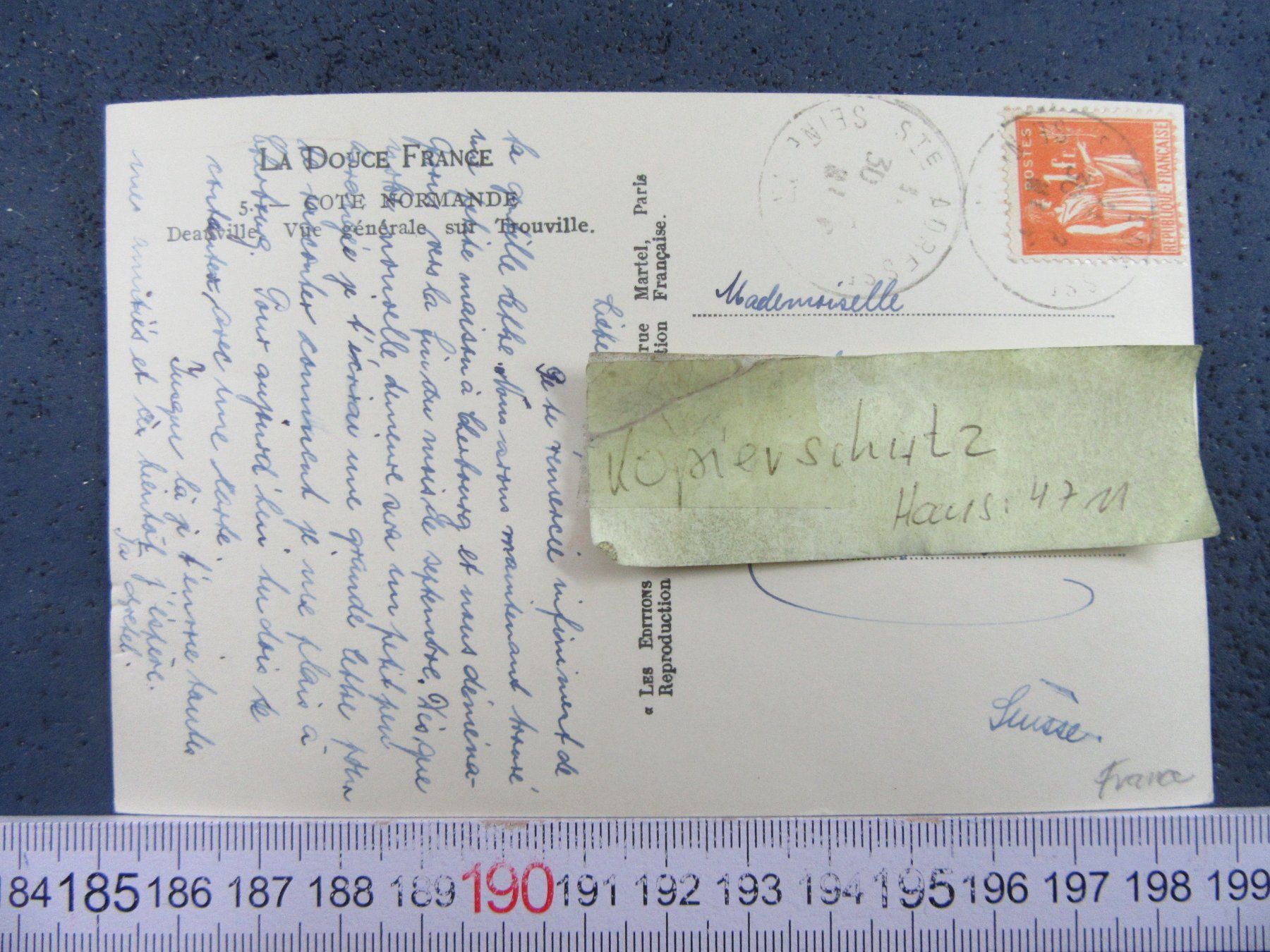 Cartoline postali: AUTO AK OLDTIMER FRANCE 1930 – Usato da Ettingen venduto da Hausi4711 2