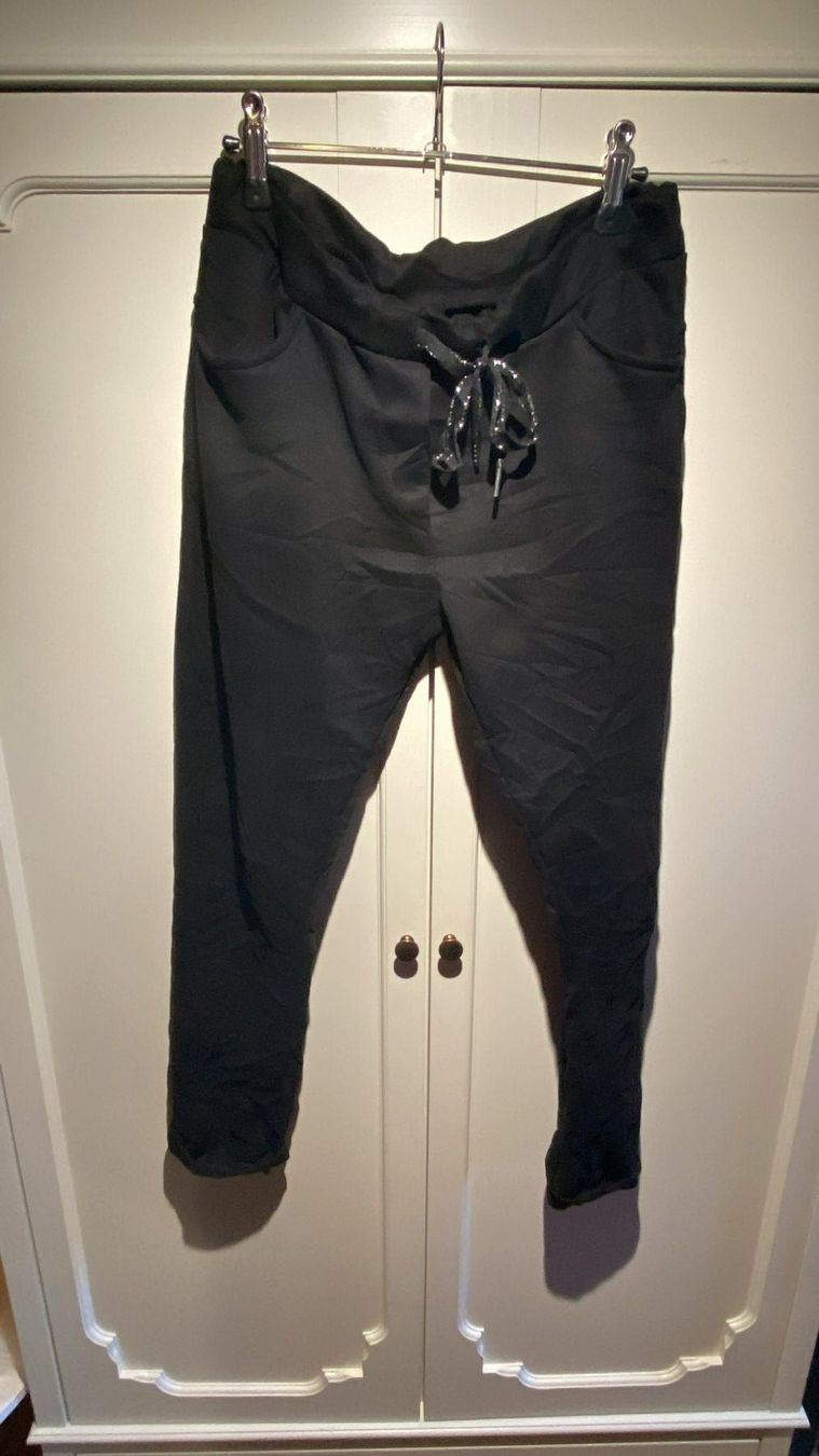 Pantalons: DAMENHOSE SAMTSTOFF,BLACK – Neuf (Voir description) à Meienried par ManuelaBoutique 4