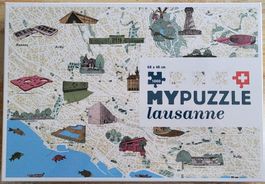 Puzzle 1000 pièces Lausanne neuf sous blister