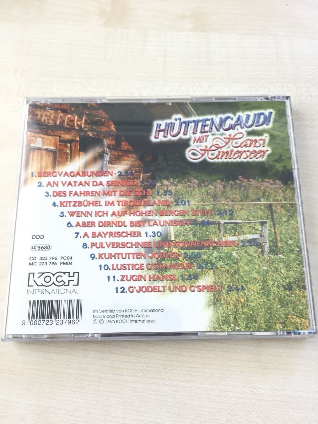 CD: Hüttengaudi mit Hansi Hinterseer – Usato da Rüti ZH venduto da alumedien 1