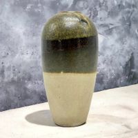 Vase céramique d'art émaillée signé Alain Fichot La Margelle