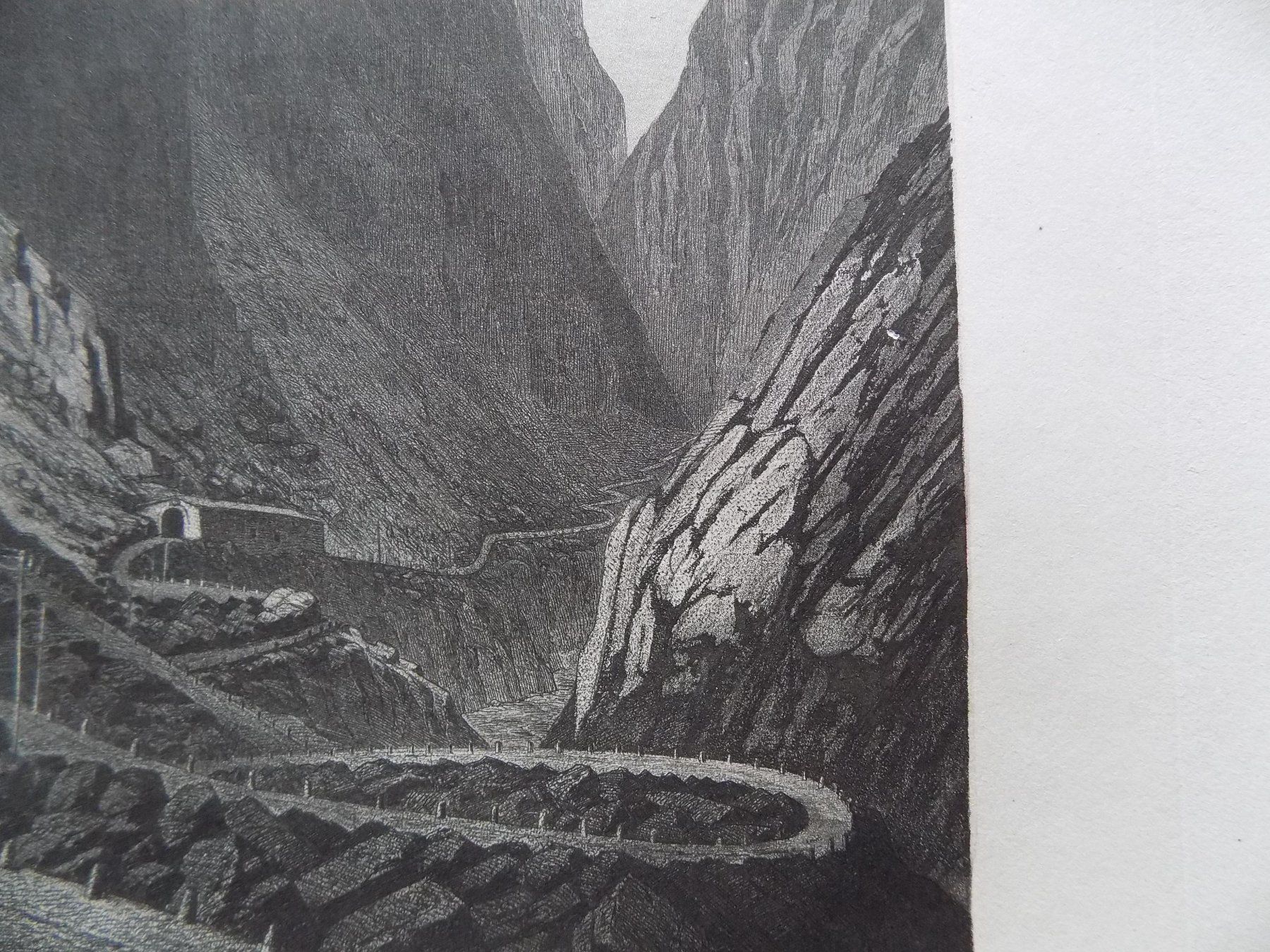 Stiche: Die Gotthard Strasse Schöllenen – Gebraucht aus Risch von Rischli15 9