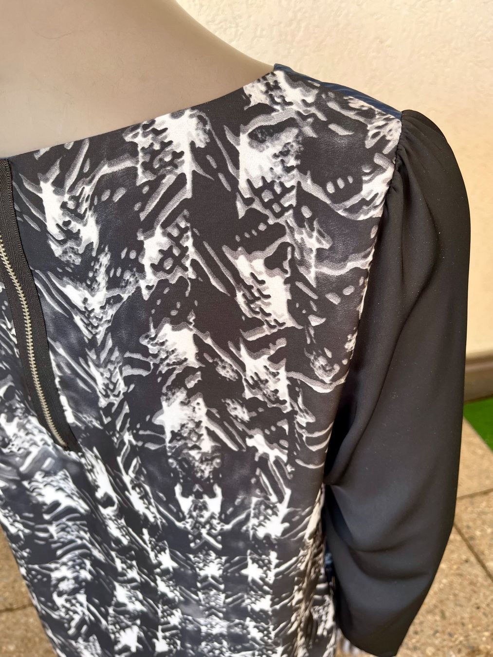 Taifun Tuniche: Tunikabluse mit Muster, silktouch Grösse M/40,  Marke:TAIFUN – Usato da Adliswil venduto da eri.40 3