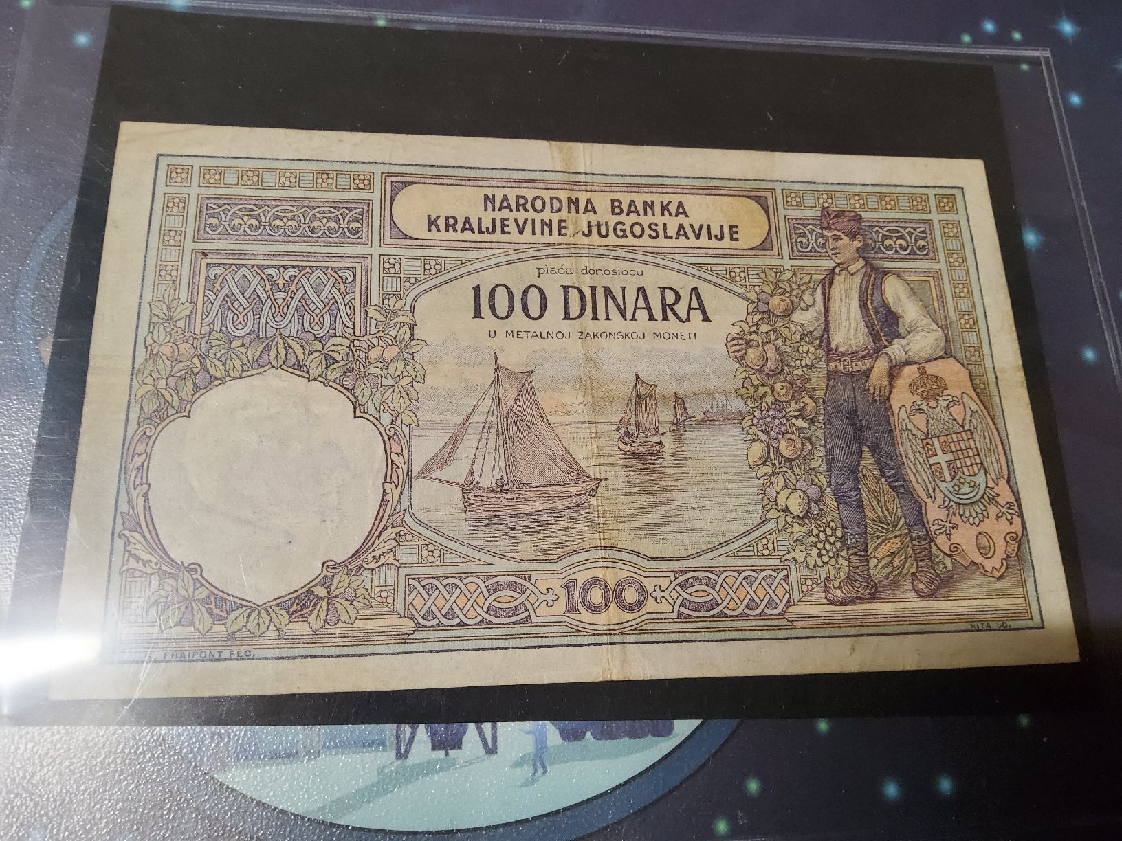 Banconote: Banknote Jugoslawien 1929 – Usato da Herisau venduto da Nluanalucas 1