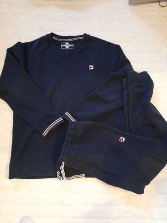 Ensemble Fila, taille XL, bleu marine,