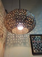 Vintage Hängeleuchte, Balkonlampe