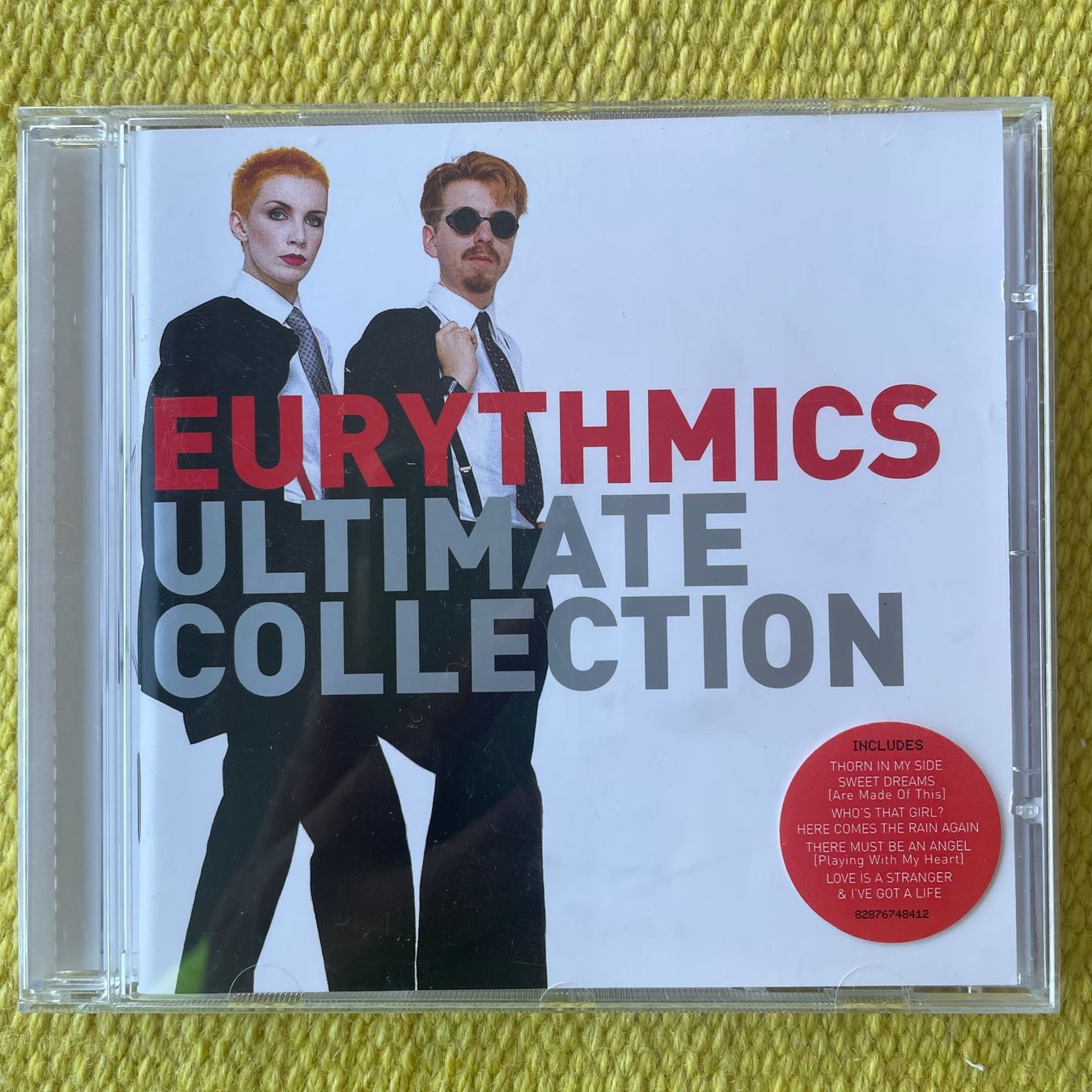 CDs: EURYTHMICS-ULTIMATE COLLECTION – Gebraucht aus Rorschacherberg von CD-Roli