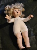 Edwin M Knowles Porzellan Puppe kleines Mädchen Blond DIY