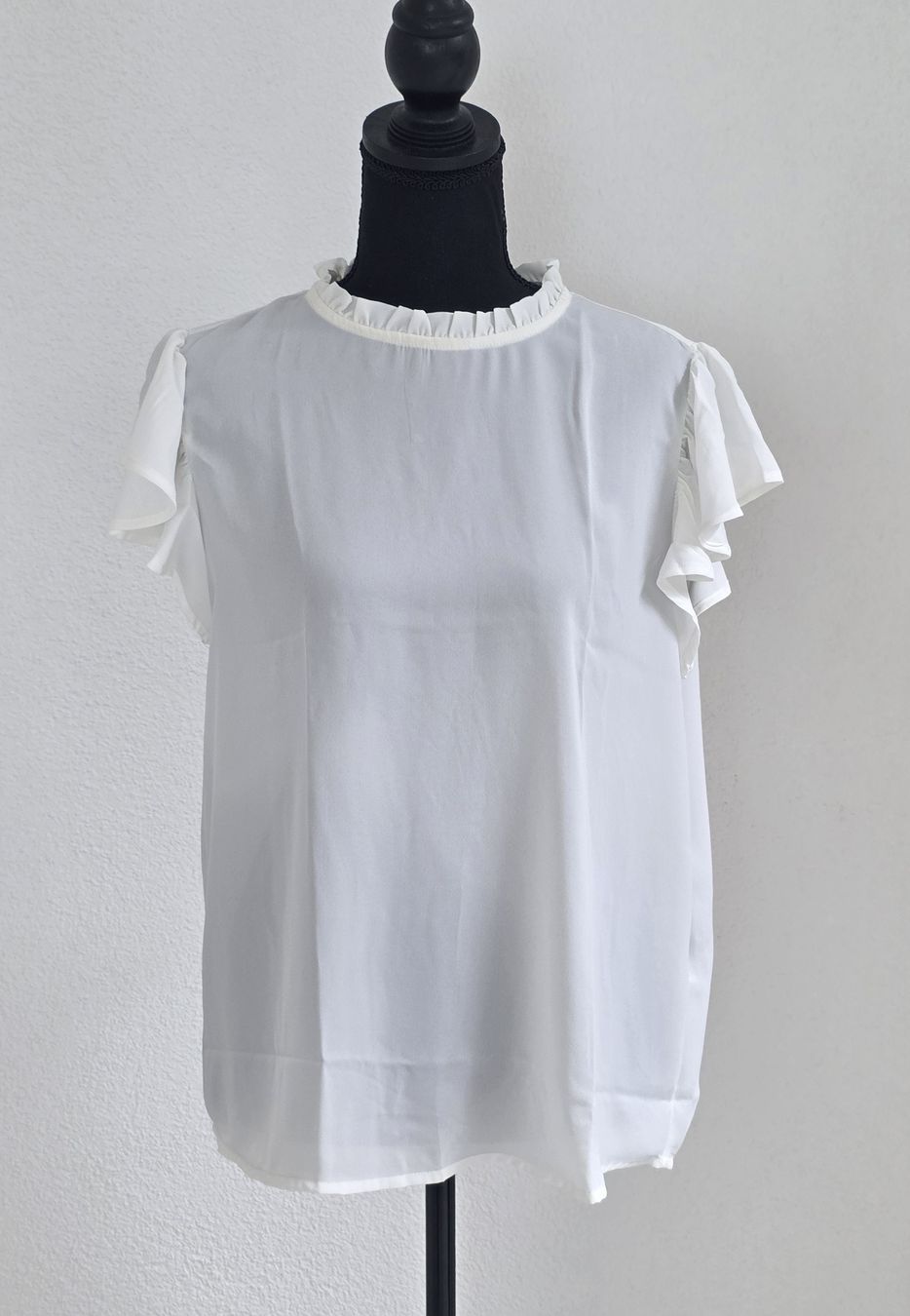 Camicette: Bluse  mit Rüschen Gr. L – Nuovo (secondo la descrizione) da Rheinsulz venduto da Gilea