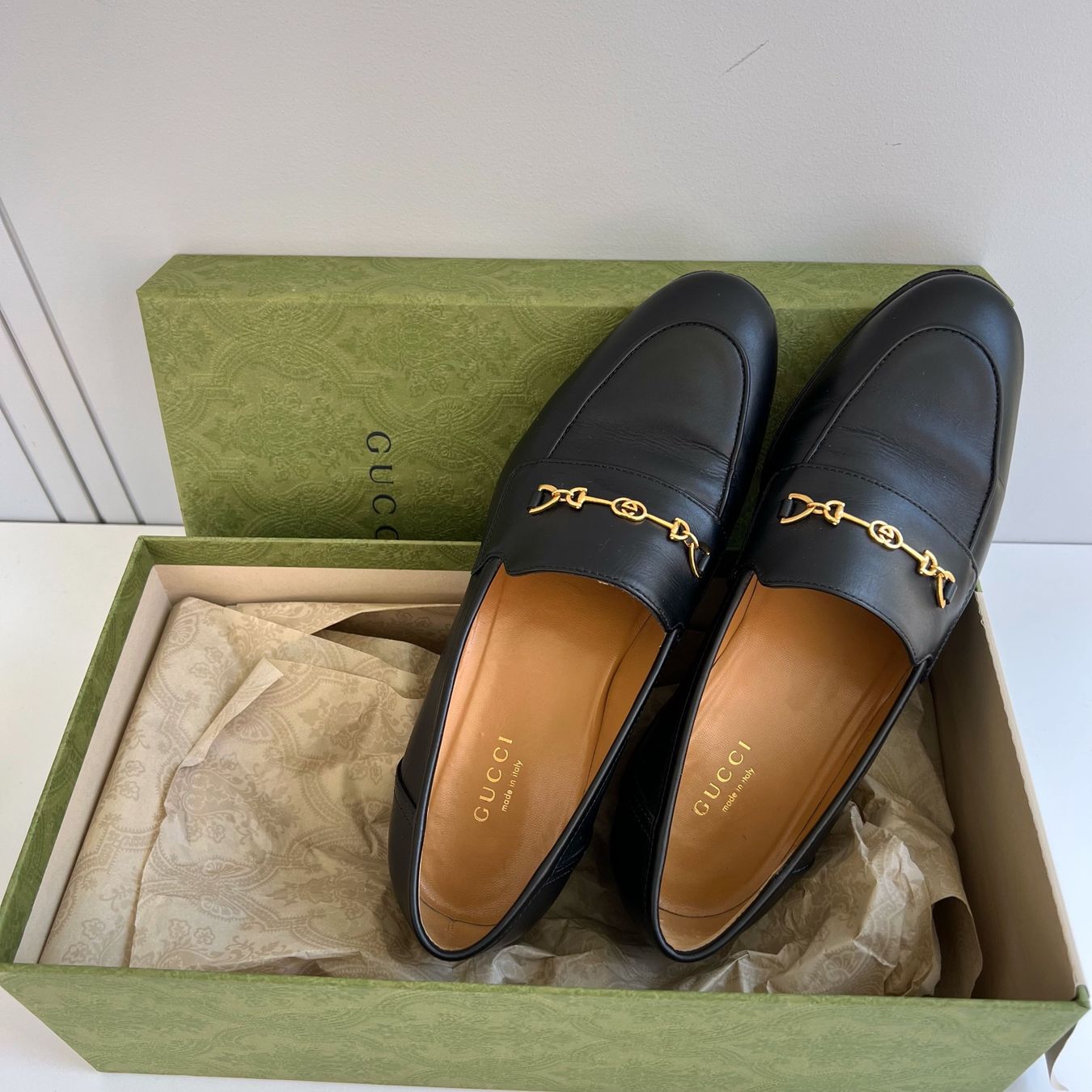Gudrun Sjöden Scarpe da donna: Gucci Block Heel Horsebit Loafers, 36 – Usato da Zürich venduto da camenk 2