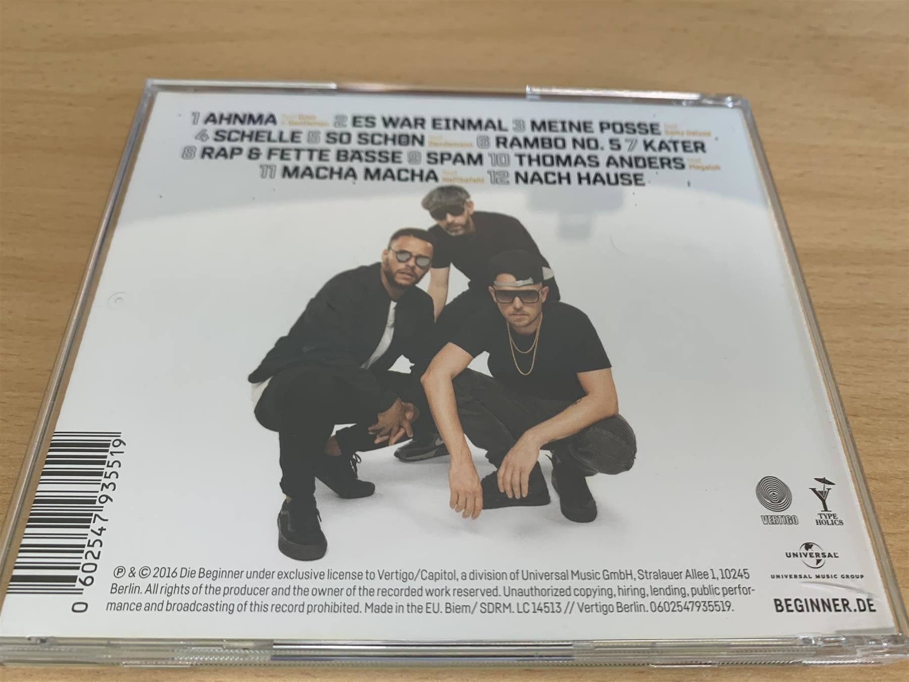 CD: Beginner – Advanced Chemistry – Usato da Rikon im Tösstal venduto da Alpenmutz 1