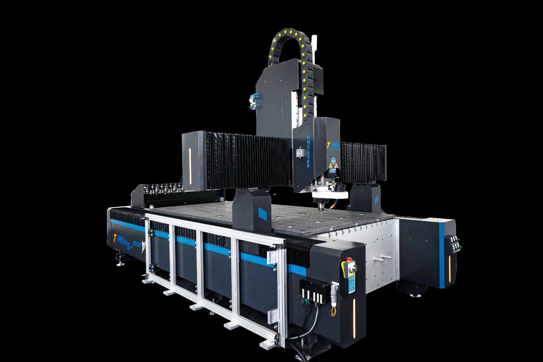 Alle Maschinen: CNC Portalfräsmaschine T-Rex Closed Loop-1312 – Gebraucht aus Geldern von CNC-STEP