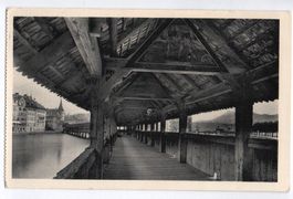 LUZERN Kapellbrücke erbaut 1333