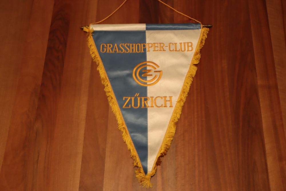 REAL ZARAGOZA SARAGOSSE fanion wimpel pennant football ancien annees 90