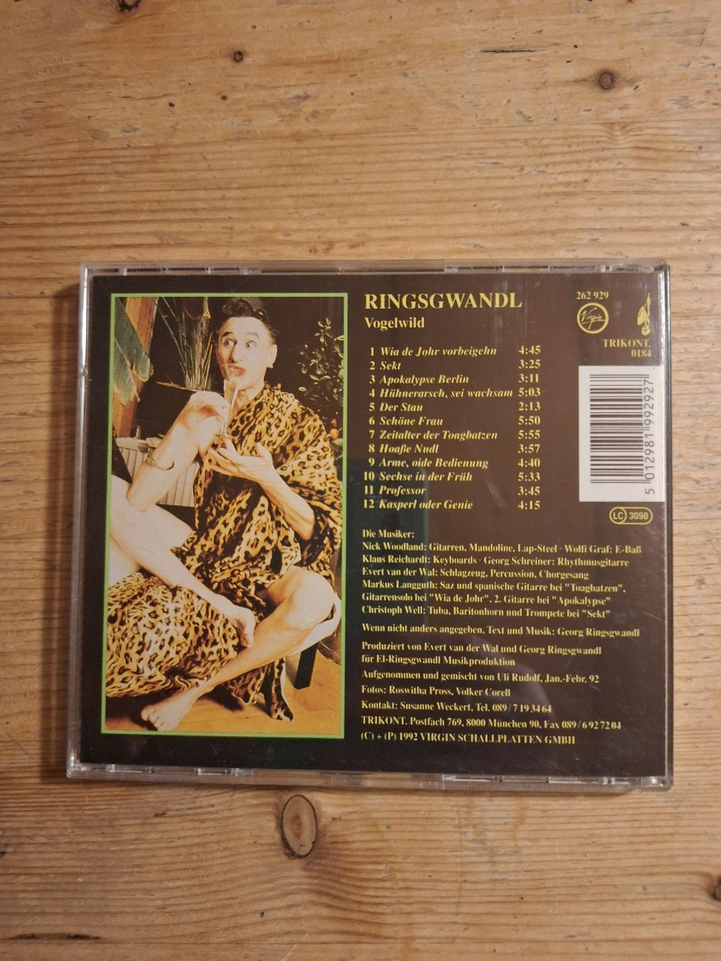 CD: Ringsgwandl "vogelwild" – Usato da Schwarzenburg venduto da Ralfi1 1