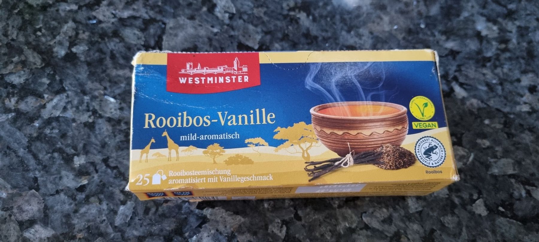 Lebensmittel & Spezialitäten: Westminster Rooibos Vanille Tee 25 Beutel mild-aromatisch... – Neu (gemäss Beschreibung) aus egliswil von Maggy6