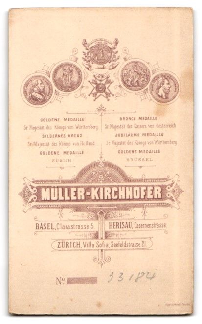 Fotografie & Manifesti: Fotografie Müller-Kirchhofer, Basel, Cl – Usato da Berlin venduto da bartko-reher 1
