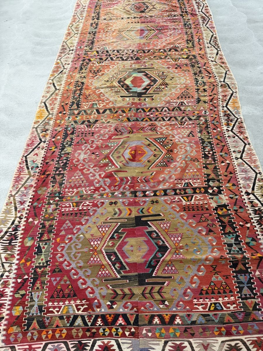 Tappeti: Vintage Kelim Teppich, Läufer – Usato da Zürich venduto da sne.swiss
