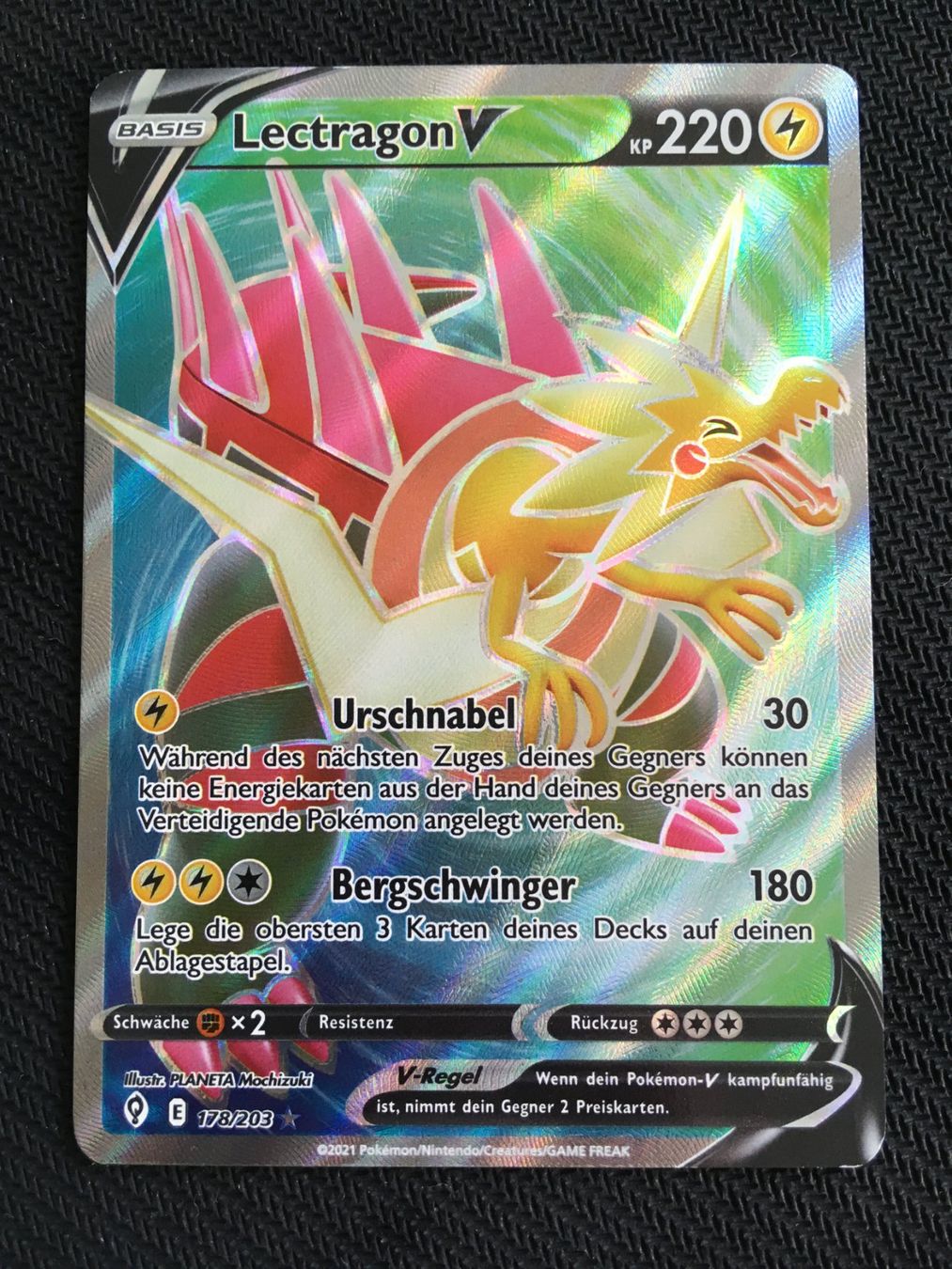 Pokémon Carte collezionabili: EVS 178 Lectragon V - Drachenwandel -DE- – Nuovo (secondo la descrizione) da St.Gallen venduto da Punktchen01