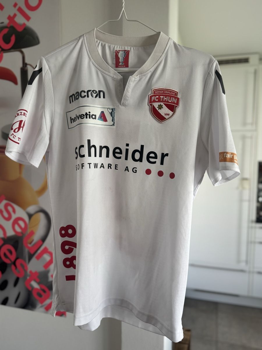Leibchen & Hosen: FC Thun RARES matchworn Trikot M. Castromann – Gebraucht aus Stettlen von DieTaube2.0 1