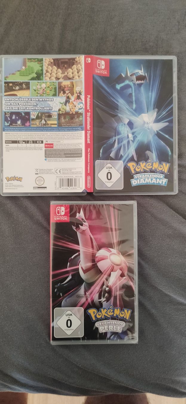 Giochi: Pokémon Strahlender Diamant & Leuchtende Perle Doppelpack – Usato da St.Gallen venduto da Wdragon 2
