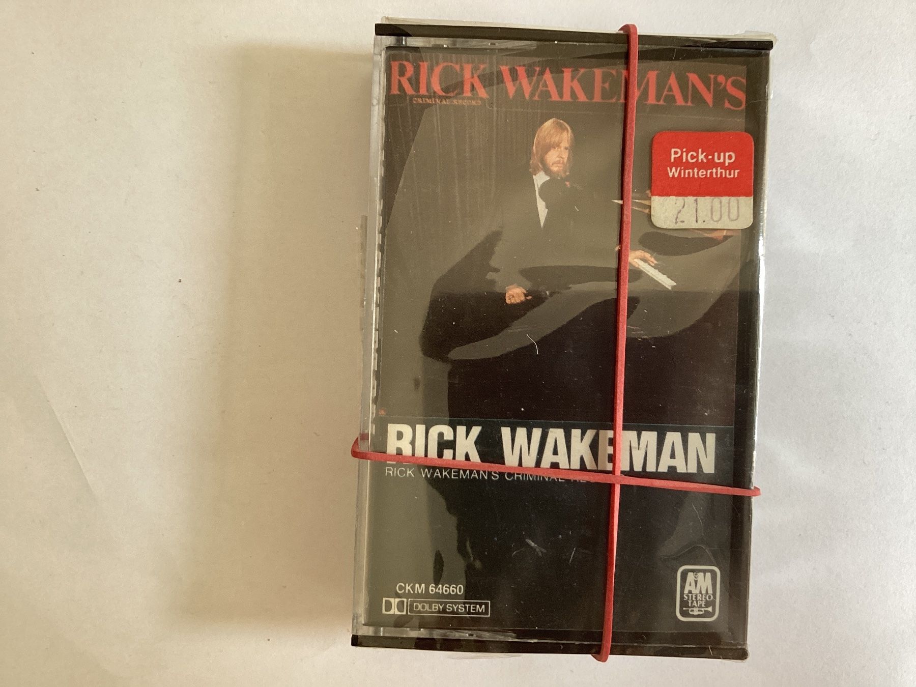 Musicassette: Rick Wakeman MC - Criminal Record – Nuovo (secondo la descrizione) da Gutenswil venduto da Hamzian