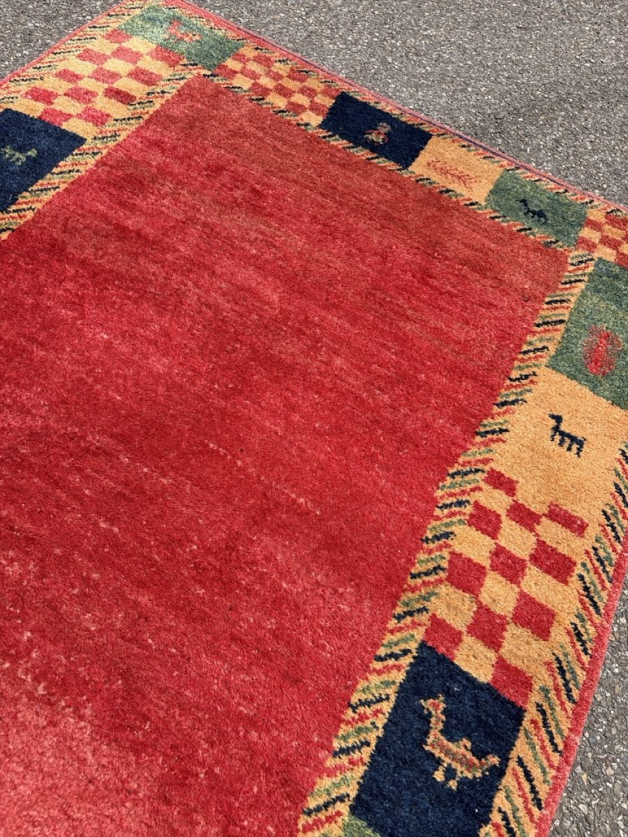 Tappeti: Gabbeh Teppich Iran mit Signatur – Usato da Wängi venduto da Tesimo 2