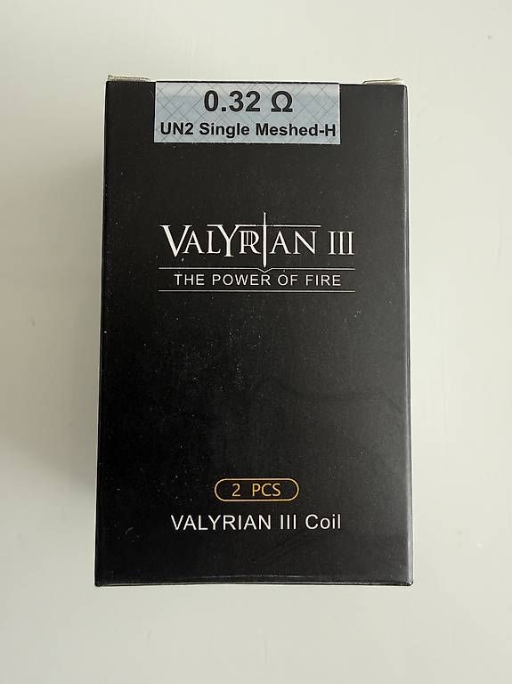 Uwell Altri Prodotti per fumatori: Uwell valyrian 3 coil 0.32 Single mesh – Nuovo e nell'imballaggio originale da Bassersdorf venduto da crazy-deals