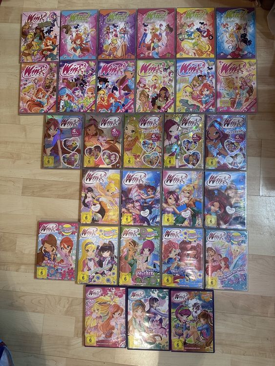 Winx Club DVDs fast komplett von 1-7 (Gebraucht) in Othmarsingen für ...