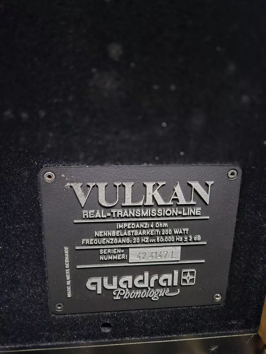 Quadral Casse acustiche: Boxen Quadral / Vulkan MK 4 – Usato da Emmenbrücke venduto da Doriano19 2
