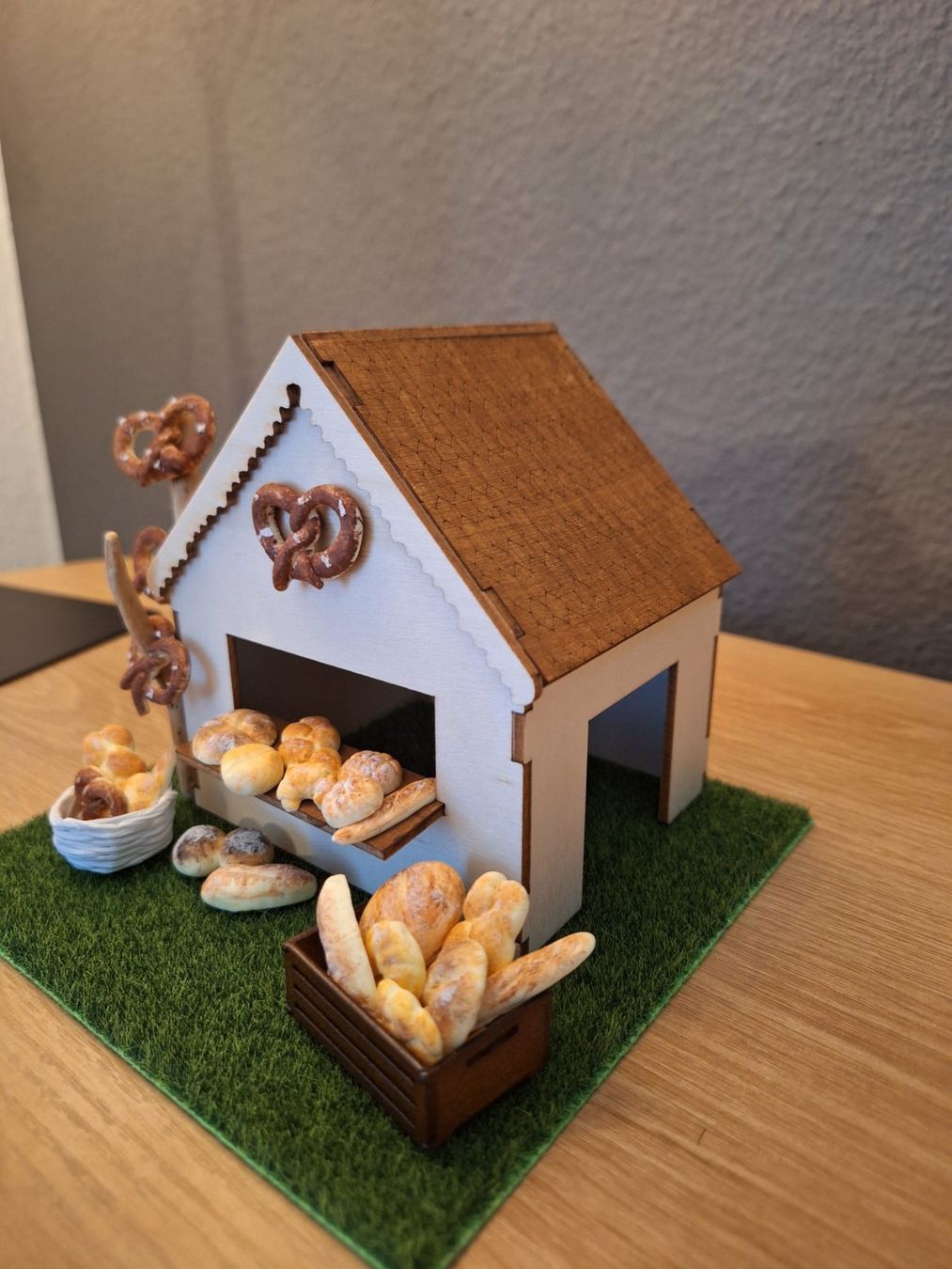 Case e mobili per bambole: Handmade Brot Bäckerei Laden – Nuovo (secondo la descrizione) da Zürich venduto da HandmadeTinyFood 6
