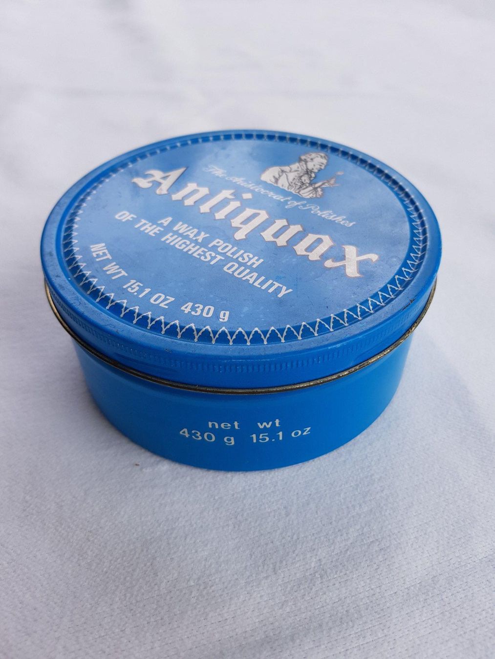 Behälter & Ähnliches: Vintage Blechbüchse "ANTIQUAX" – Gebraucht aus Näfels von SuEdHe 4