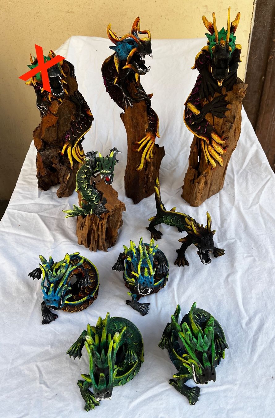 Sculptures & Statues: 8 Drachenskulpturen – D'occasion à Zürich par gemuesebouillon 1