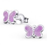 Schmetterling Kinderohrstecker 925Silber