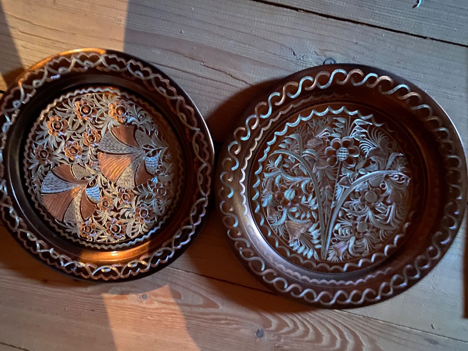 Assiettes: Kupferteller 2 Stück – D'occasion à Buchrain par Sisi83