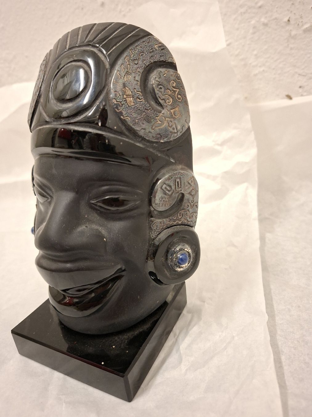 Skulpturen & Statuen: Skulptur Kopf Mexikanisch – Gebraucht aus Olten von Mezopotamya 1