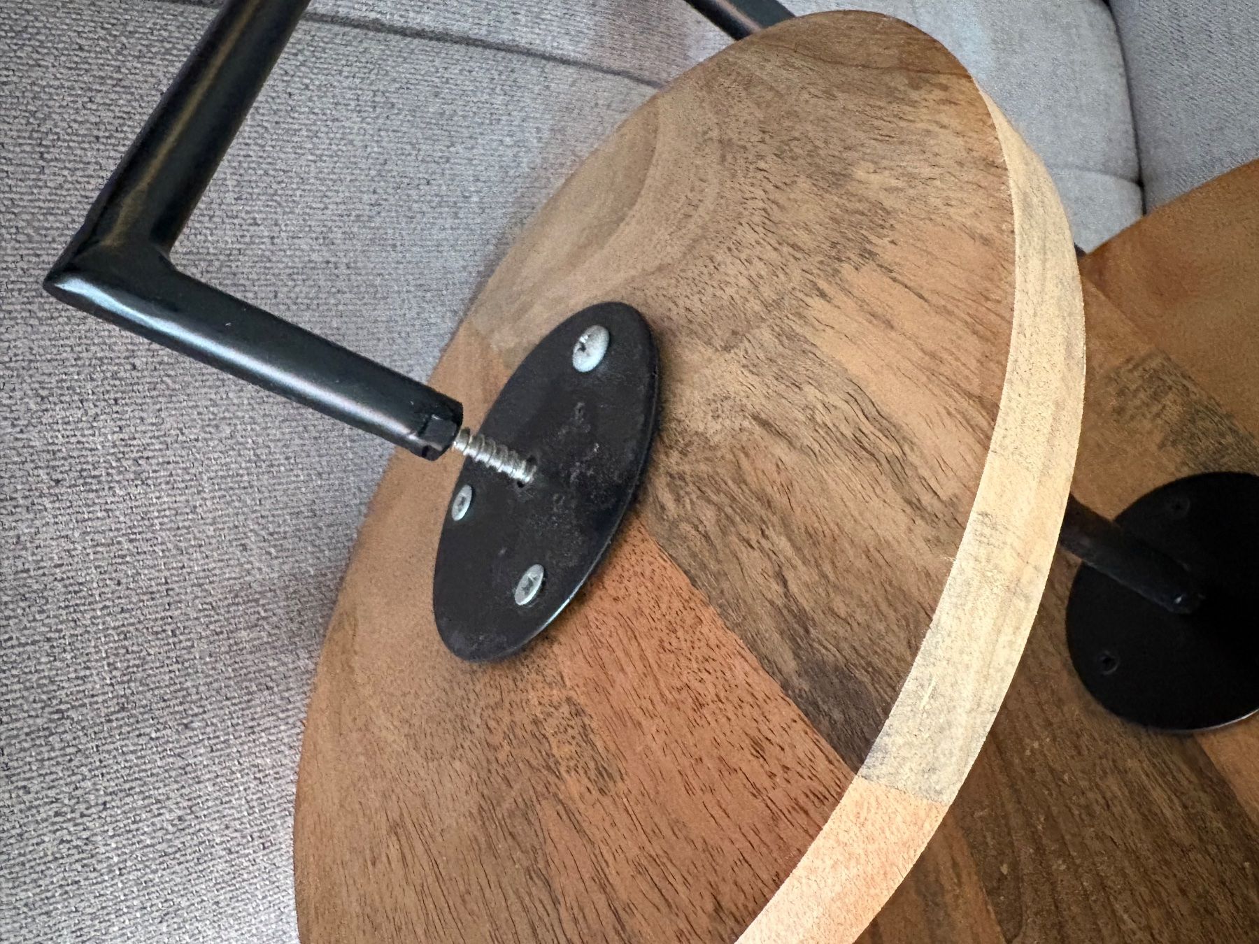 Maisons du monde Scaffali: Regal mit 3 Böden - Mangoholz Metall – Usato da Zürich venduto da hub_b7rd 3