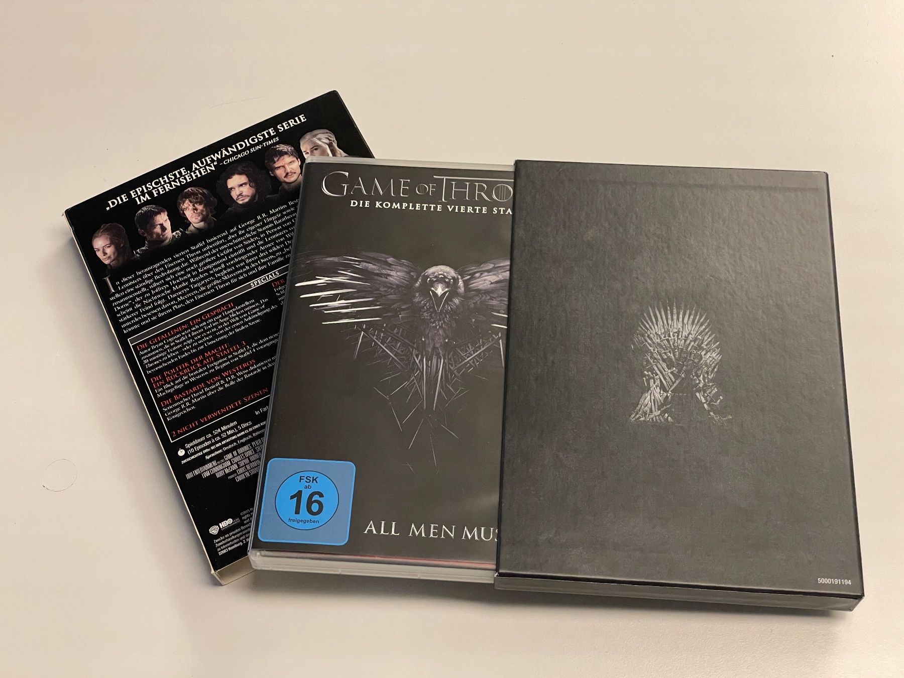 Tutti i DVDs: Game Of Thrones Staffel 4 – Usato da Muri b. Bern venduto da AdidasCollector 4