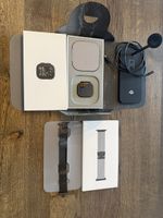Apple Watch Ultra 2 49mm Black Titan 100% Akku