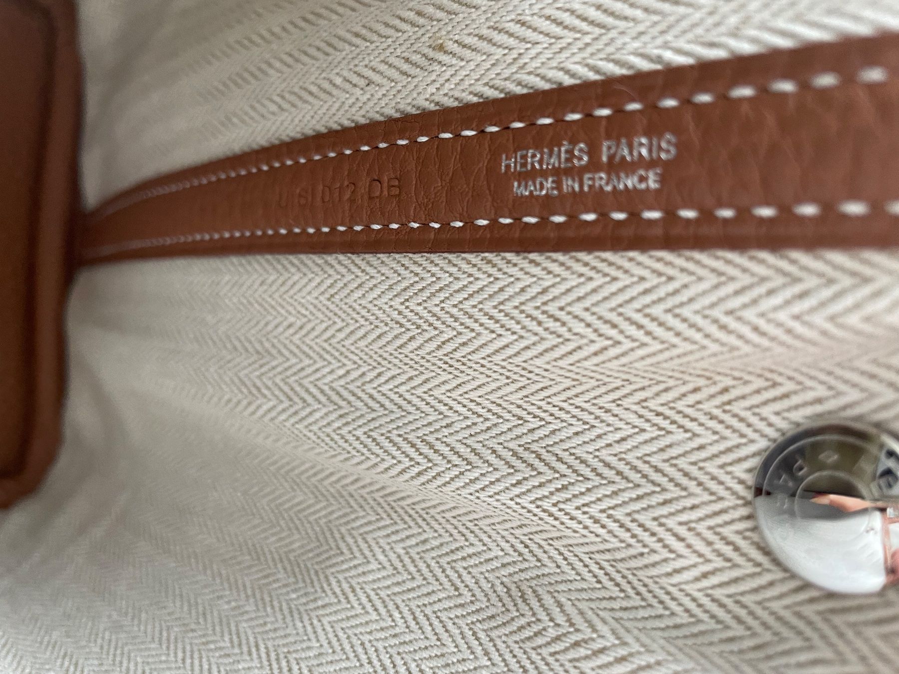 Hermès Borse da donna: Hermes Garden Party 30 Gold – Nuovo e nell'imballaggio originale da Zürich venduto da HBe 5