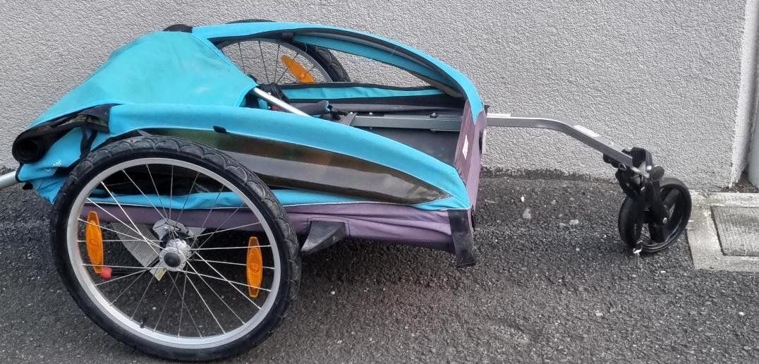 Thule Rimorchi: Thule Coaster Xt 2-Seat Bike Trailer – Usato da Collonges venduto da arashee 6